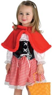 Girls Little Red Riding Hood Kids Halloween Costume