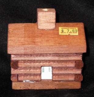 Small Log Cabin Burner with Balsam Fir Incense