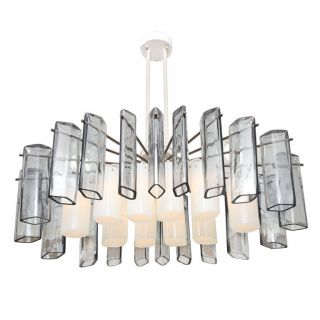 Fine and Rare Murano Chandelier by Vistosi