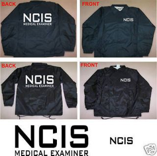 NCIS MEDICAL EXAMINER JACKET WINDBREAKER BLACK OR NAVY