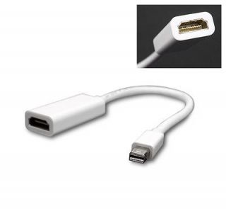   MALE TO HDMI FEMALE ADAPTER CABLE FOR MACBOOK AIR PRO MAC IMAC
