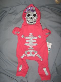 Martha Stewart Pets Dog Pajamas , Costume X Small Skeleton 