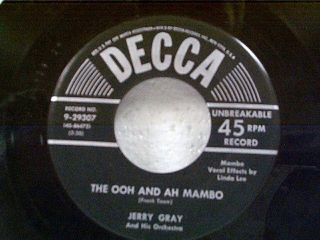 JERRY GRAY THE OOH AND AH MAMBO / KETTLE DRUM HOP 45