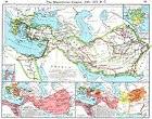   EMPIRE 336 BC; Tyre; Diadochi; Aetolian & Achaian League, 1956 map