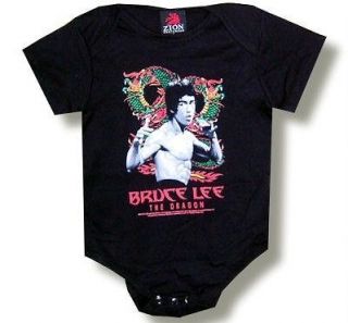   Jeet Kune Do THE DRAGON Martial Arts INFANT BABY CLOTHES ONESIE New