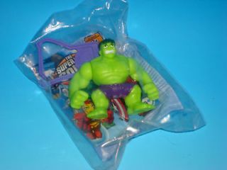   Hulk Burger King Figure BK Exclusive Super Hero Squad Marvel Comics