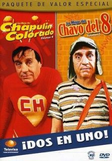 Chavo del 8, Vol. 5/El Chapulin Colorado, Vol. 4 [2 Discs] [DVD New]