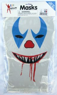 Killer Clown Morphmask Mask Adult Costume Accessory NEW Morphsuits