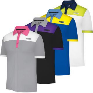 Adidas Golf AW12 Mens FP Modern Colourblock Pocket Polo Shirt