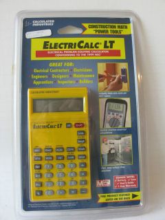   Industries 5025 ElectricCalc LT Measurement Conversion Calculator