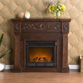 electric fireplace mantle in Fireplaces