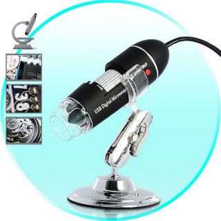 NEW USB Digital Microscope for Computers (400x, 8 Super Bright LEDs)