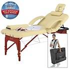 Master Massage Salon 30 Portable Spa Table  Memory Foam Pillow and 