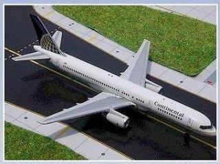 Gemini Jets Continental Airlines Boeing 757 200 1/400 Scale Diecast 