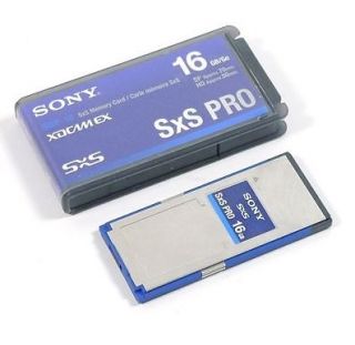 Sony SBP 16 16GB SxS PRO XDCAM Memory Card SBP16 / PMW EX1 EX1R EX3