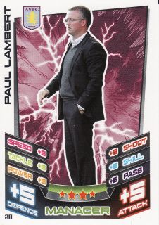 Match Attax 12/13 Aston Villa Cards Pick Your Own From List
