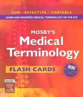 Mosbys Medical Terminology Flash Cards by Mosby Publishing Staff 