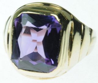 mens alexandrite ring in Mens Jewelry