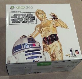 BRAND NEW Microsoft Xbox 360 Kinect Star Wars Console Bundle 320GB