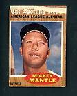 1962 TOPPS Baseball 471 MICKEY MANTLE ALL STAR EXMT