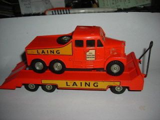   MATCHBOX KING SIZE NO. 8 SCAMELL 5X6 TRACTOR AND TRAILER PRIME MOVER
