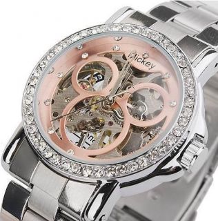 mickey mouse mechanical watch in Jewelry & Watches