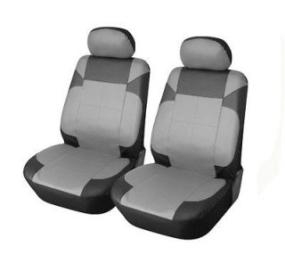 Front Car Seat Covers Compatible With Mini 153 BkGray (Fits More than 