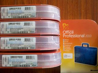 Microsoft Office 2010 professional New retail box 269 14964 for 32 