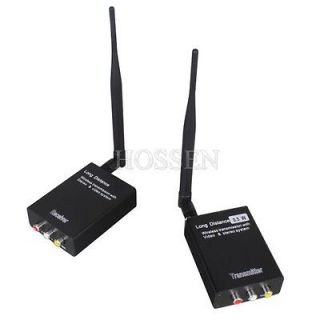 4GHz Wireless 0.5W Audio Video Stereo A/V Signal Transmitter Sender 