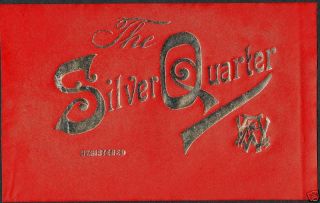   QUARTER~RARE ORIGINAL c.1930s AUTHENTIC EMBOSSED INNER CIGAR BOX LABEL