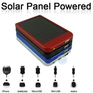   Solar Panel Power USB Battery Charger for Cell SMART Phone iPhone 4 4s