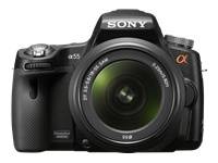 NEW Sony α A55 16.2 MP Digital SLR Camera   Black (w/ 18 55mm SAM 