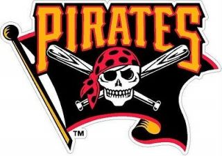 Pittsburgh Pirates Flag Logo MLB Digital Printed Graphic Vinyl Decal