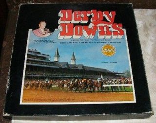   Kentucky Derby Downs Chick Anderson Horse Racing Record Album Game