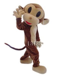 Monkey Jump Mascot Costume For Festival Suit Height Siz65around Free 