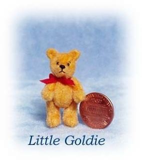 Emily Farmer Artist Mini Miniature Bear KIT   Little Goldie