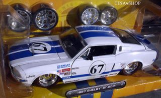 1967 FORD SHELBY GT 500 Jada Bigtime Muscle 124 SCALE