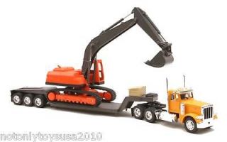 32 Peterbilt 379 Construction LowBoy W/ Excavator