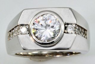 moissanite ring in Mens Jewelry