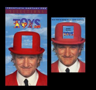 Toys (VHS, 2002) Plus Original Soundtrack on Cassette Tape