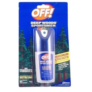 Off Deep Woods for Sportsmen Insect Repellent I Pump Spray 1 Fl Oz 