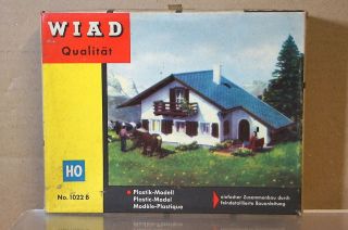   HO SCALE SWISS AUSTRIAN ALPINE SMALL MOUNTAIN HOUSE COTTAGE KIT mc
