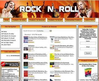 Music Store Website For Sale, YouTube Videos Music News