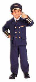Childrens Official Airline Pilot Halloween Costume