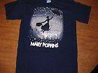   POPPINS small T shirt Walt Disney Musical retro silhouette OG theater