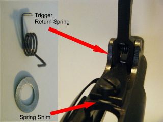 Mosin Nagant Trigger Spring Kit   shorter lighter trigger pull