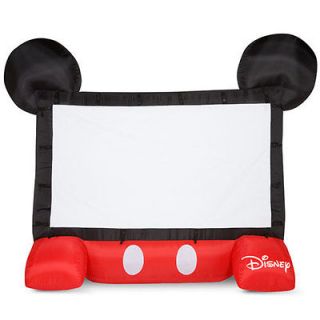   Disney Mickey Mouse Ears Inflatable Airblown Movie Projection Screen