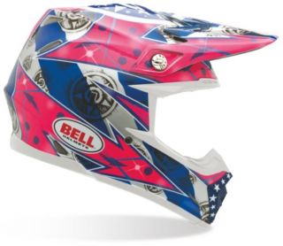Bell Moto 9 ATV MX Motocross Helmet Unit Hot Pink Large
