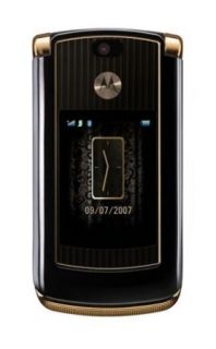 New Motorola RAZR2 V8 2GB Luxury Edition Gold Unlocked Flip GSM Phone 