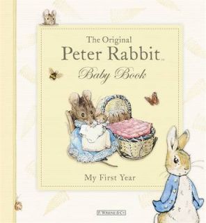 The Original Peter Rabbit Baby Book My First Year (Beatrix Potter) BY 